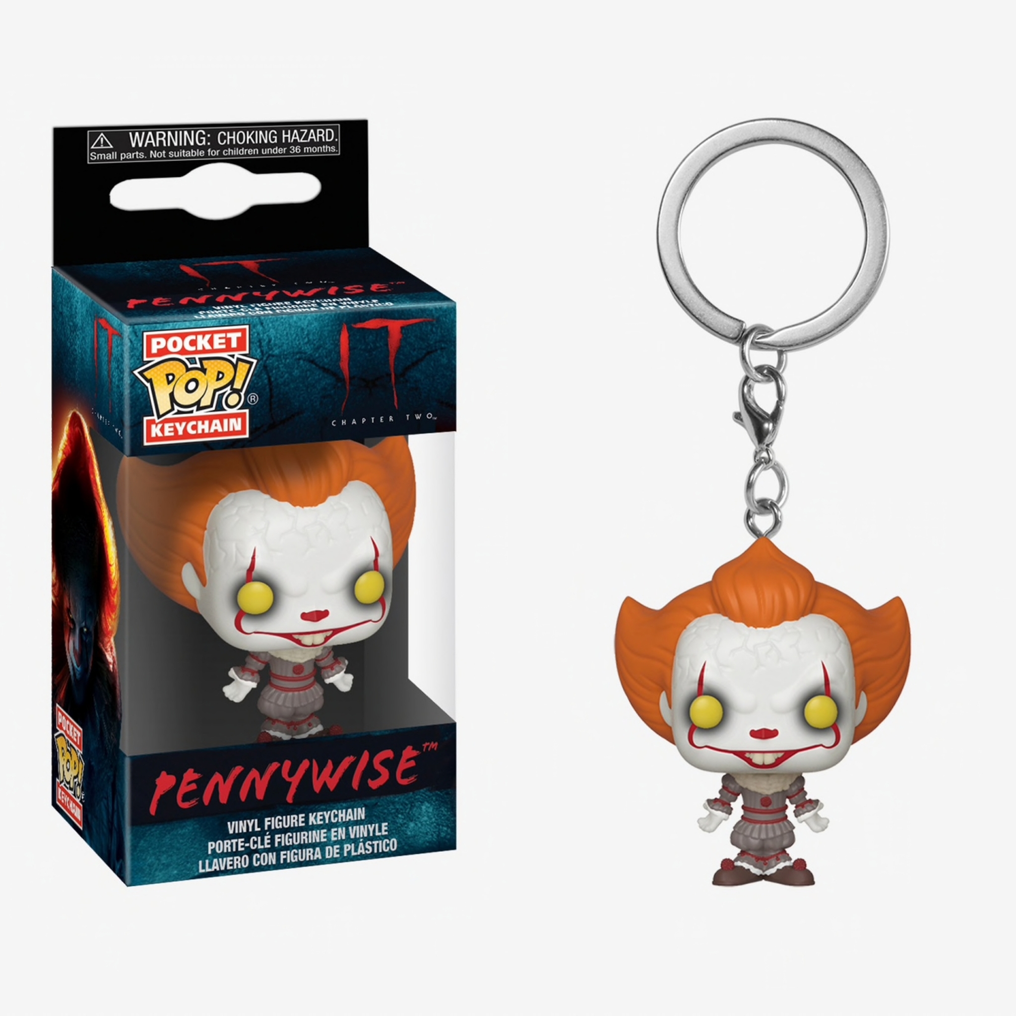 Funko Pocket POP Keychain It Chapter 2 Pennywise Open Arms